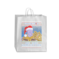 Half Of You Are On My Naughty List Queen Paper Bag - 16 X 6 X 19 1/4 | Artistshot