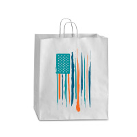 Miami Dolphins Queen Paper Bag - 16 X 6 X 19 1/4 | Artistshot