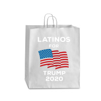 Latinos For Trump 2020 Queen Paper Bag - 16 X 6 X 19 1/4 | Artistshot