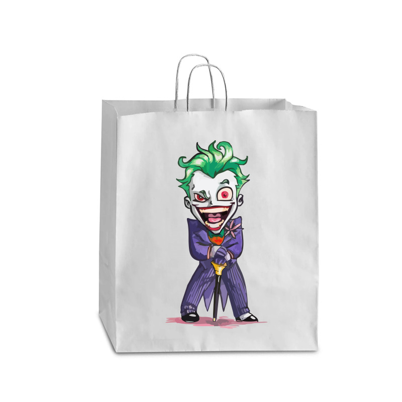 Joker (dc)  (low Poly Abstract) Fanart (zoomout Effect) Queen Paper Bag - 16 X 6 X 19 1/4 | Artistshot