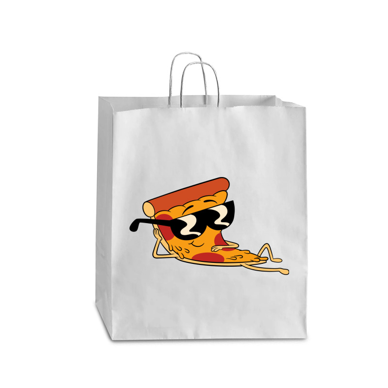 Pizza Steve Cool Cartoon Queen Paper Bag - 16 X 6 X 19 1/4 | Artistshot