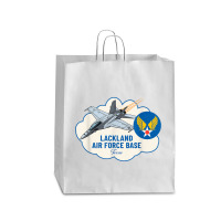 Lackland Afb Air Force Base Texas Tx Veterans T Shirt Queen Paper Bag - 16 X 6 X 19 1/4 | Artistshot