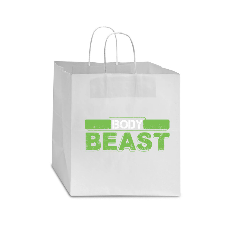 Body Beast Star Paper Bag - 13 X 7 X 13 | Artistshot