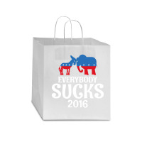 Everybody Sucks 2016 Star Paper Bag - 13 X 7 X 13 | Artistshot