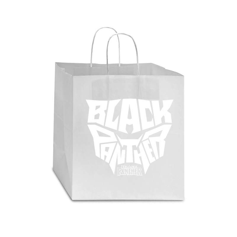 Black Panther Star Paper Bag - 13 X 7 X 13 | Artistshot