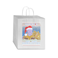 Half Of You Are On My Naughty List Star Paper Bag - 13 X 7 X 13 | Artistshot