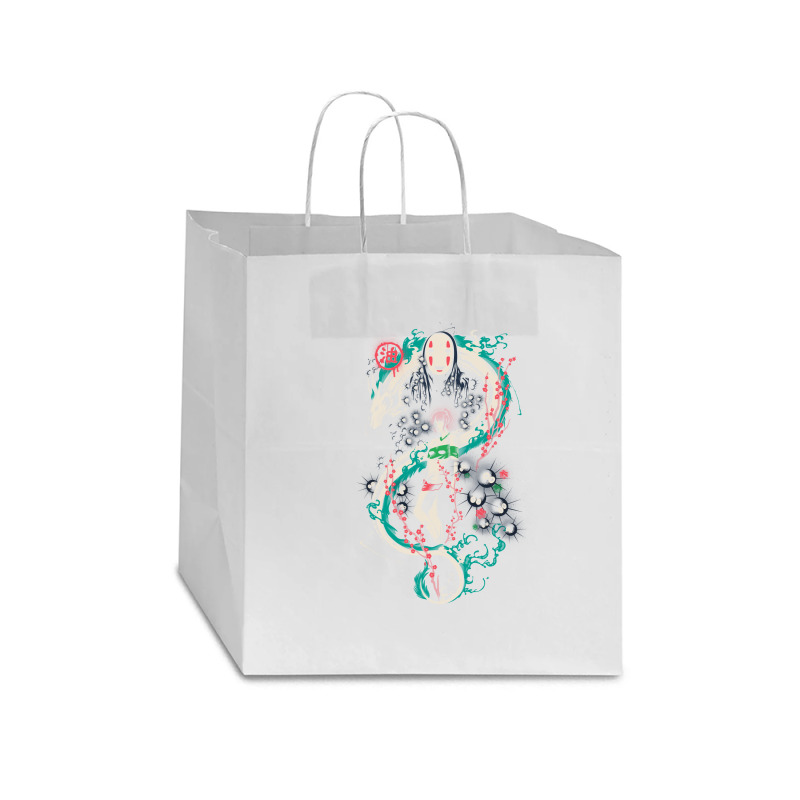 Spirited Graffiti Star Paper Bag - 13 x 7 x 13 by Fearcheck | Artistshot