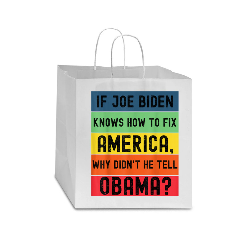 Republican Conservative Political Star Paper Bag - 13 x 7 x 13 by kakashop | Artistshot