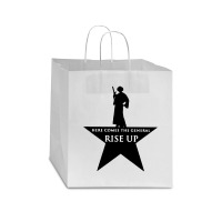 Here Comes The General Rise Up Star Paper Bag - 13 X 7 X 13 | Artistshot