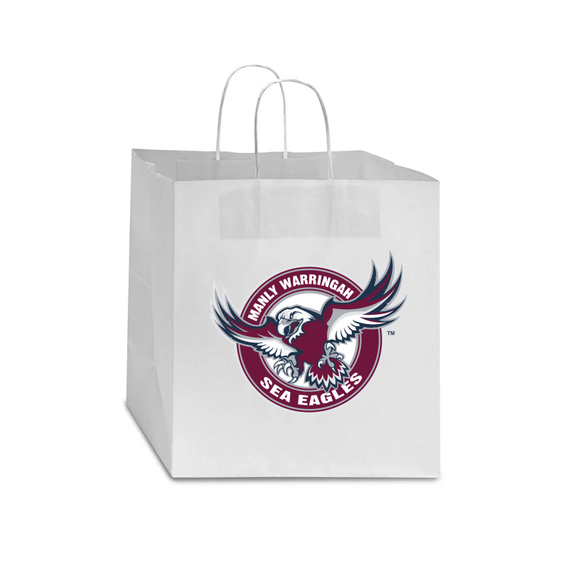 The-manly-warringah-sea-eagles-pen Star Paper Bag - 13 X 7 X 13 | Artistshot