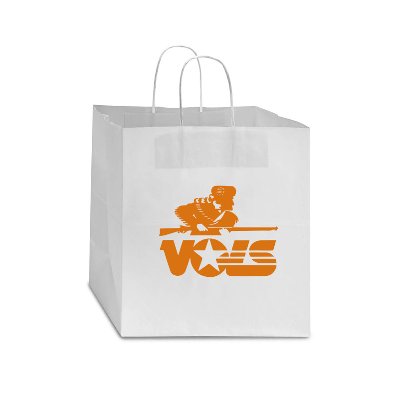 Tennessee Volunteers Star Paper Bag - 13 X 7 X 13 | Artistshot