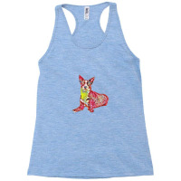 An Alert Border Collie Mix Br Racerback Tank | Artistshot