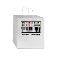 Motion City Soundtrack Merch Synth Star Paper Bag - 13 X 7 X 13 | Artistshot