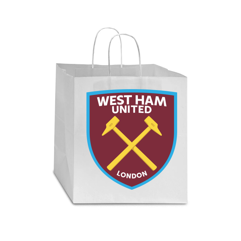 West #ham United Fc Star Paper Bag - 13 X 7 X 13 | Artistshot