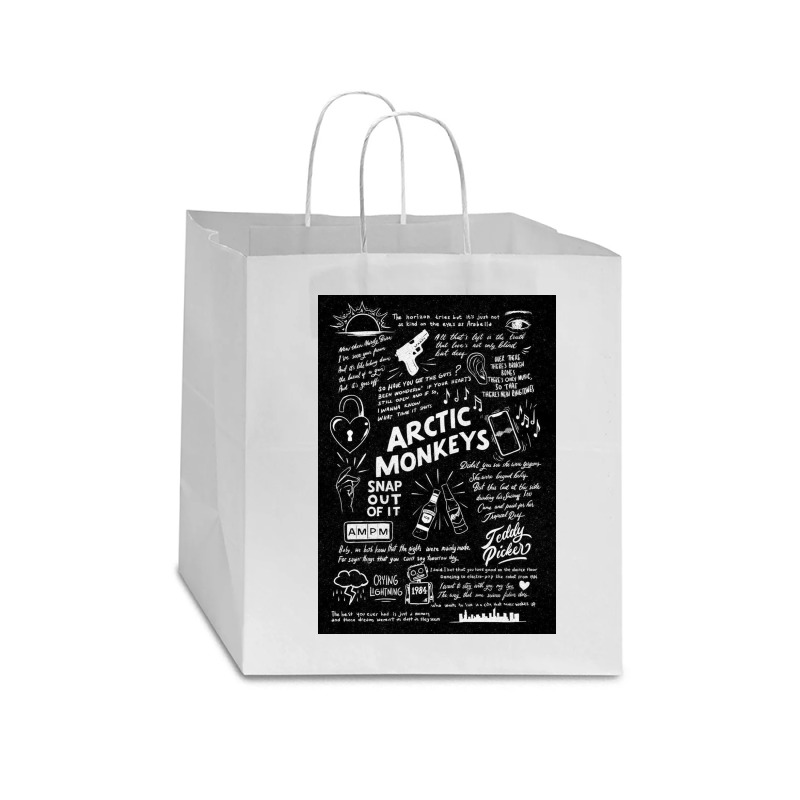 Writer Arctic Star Paper Bag - 13 X 7 X 13 | Artistshot