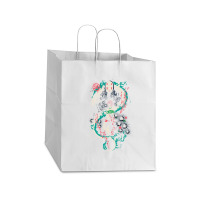 Spirited Graffiti Take Out Paper Bag - 14 X 10 X 15 1/2 | Artistshot