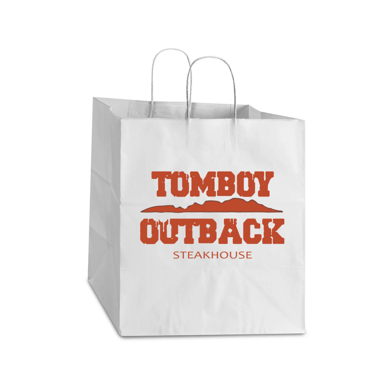 Tomboy Outback Steakhouse Take Out Paper Bag - 14 X 10 X 15 1/2 | Artistshot