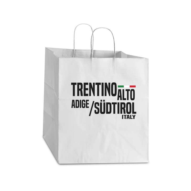 Trentino Alto Adige Sudtirol Take Out Paper Bag - 14 X 10 X 15 1/2 | Artistshot