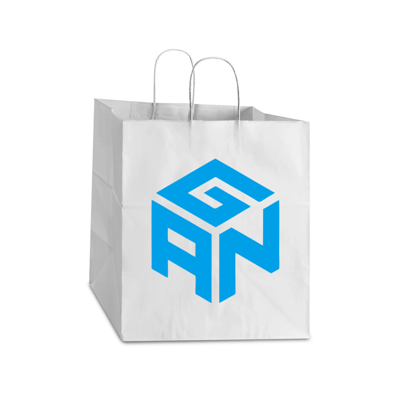 Gancube Take Out Paper Bag - 14 X 10 X 15 1/2 | Artistshot