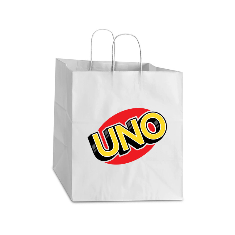 Uno Card Game Take Out Paper Bag - 14 X 10 X 15 1/2 | Artistshot