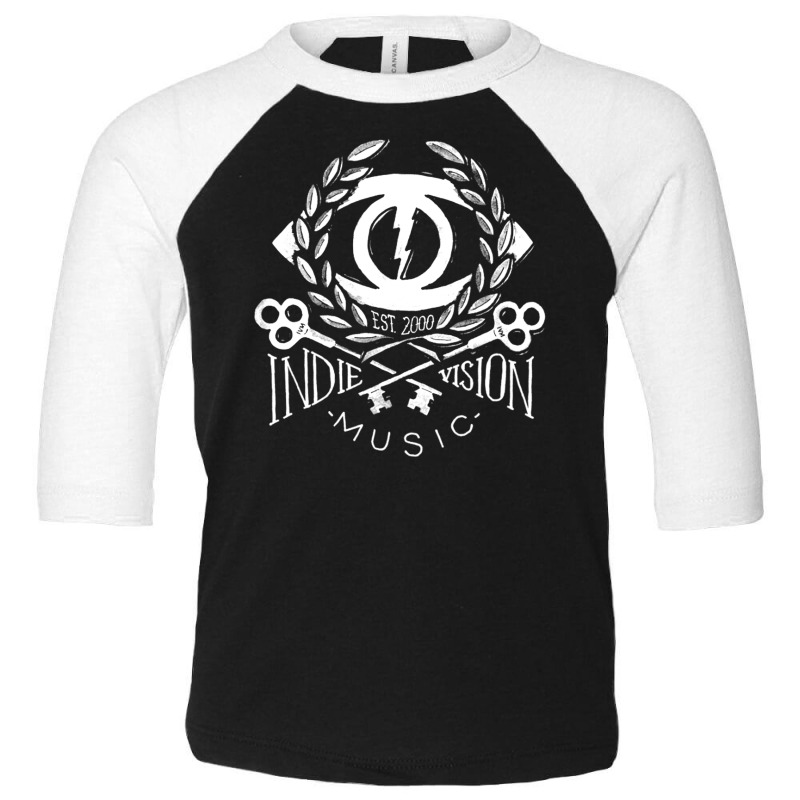 Indie Vision Music Toddler 3/4 Sleeve Tee | Artistshot