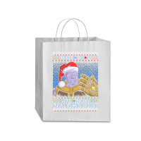 Half Of You Are On My Naughty List Traveler Paper Bag -13 X 6 X 15 3/4 | Artistshot