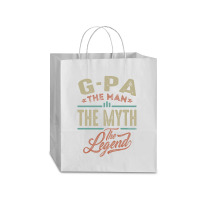 G Pa The Myth The Legend Traveler Paper Bag -13 X 6 X 15 3/4 | Artistshot