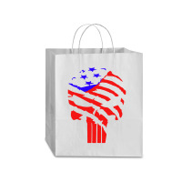 American Flag Punisher Traveler Paper Bag -13 X 6 X 15 3/4 | Artistshot