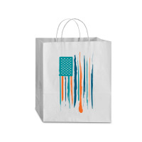 Miami Dolphins Traveler Paper Bag -13 X 6 X 15 3/4 | Artistshot