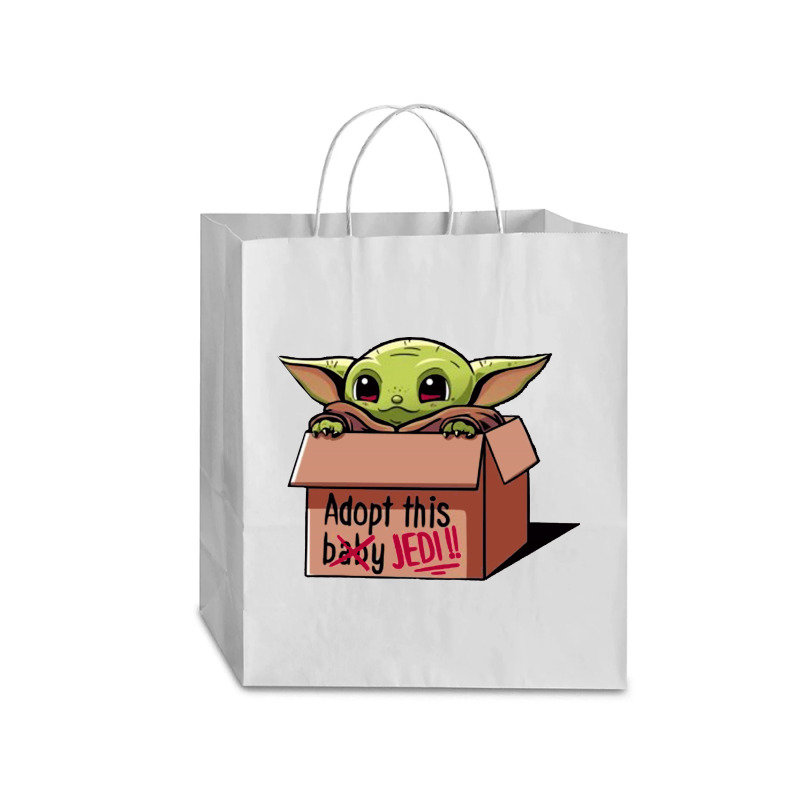 Adopt A Baby Mandalorian Baby Yoda Traveler Paper Bag -13 x 6 x 15 3/4 by paulscott Art | Artistshot