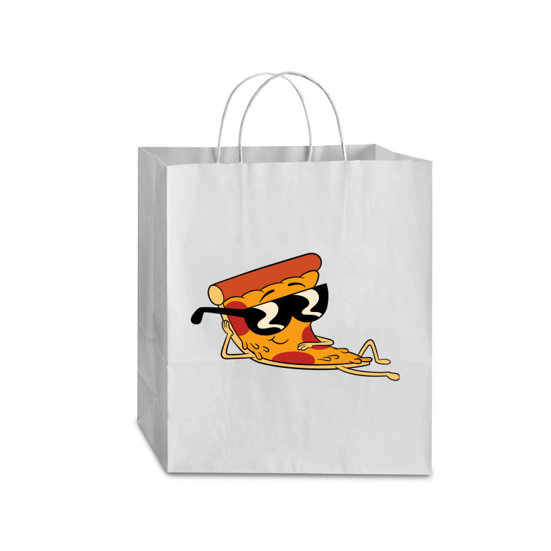 Pizza Steve Cool Cartoon Traveler Paper Bag -13 X 6 X 15 3/4 | Artistshot