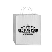 Grumpy Old Man Club Founder Member Complaining Traveler Paper Bag -13 X 6 X 15 3/4 | Artistshot