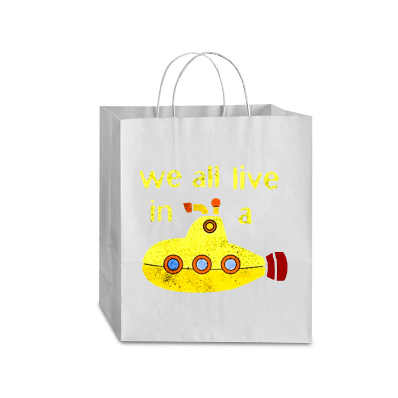 Yellow Submarine, The Yellow Submarine, Yellow, Submarine Traveler Paper Bag -13 X 6 X 15 3/4 | Artistshot