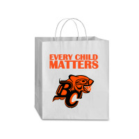 Bc Lions Every Child Matters Traveler Paper Bag -13 X 6 X 15 3/4 | Artistshot