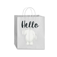 Funny Big Hero 6 Baymax Hello Wave Graphic Traveler Paper Bag -13 X 6 X 15 3/4 | Artistshot