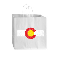 Vintage Colorado Flag Vogue Paper Bag - 16 X 6 X 12 | Artistshot