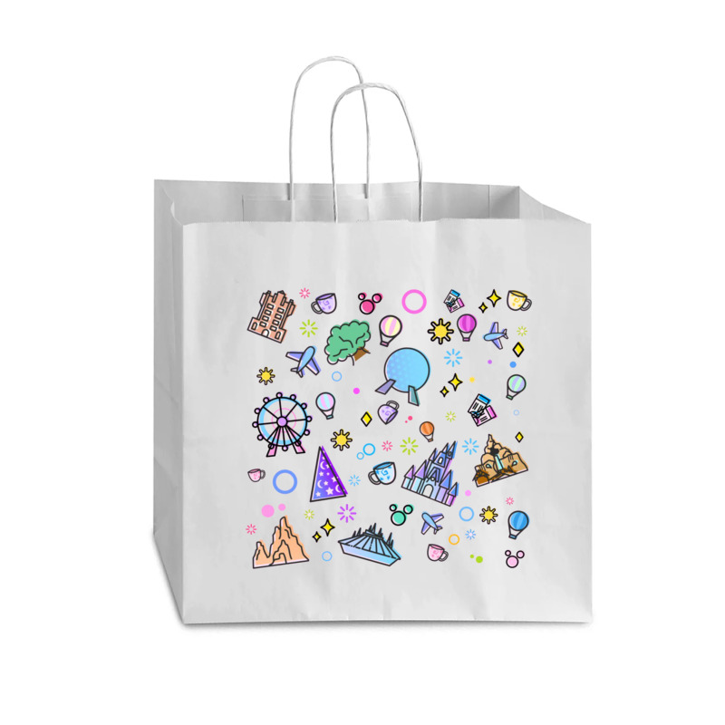 Castle On Earth Vogue Paper Bag - 16 X 6 X 12 | Artistshot