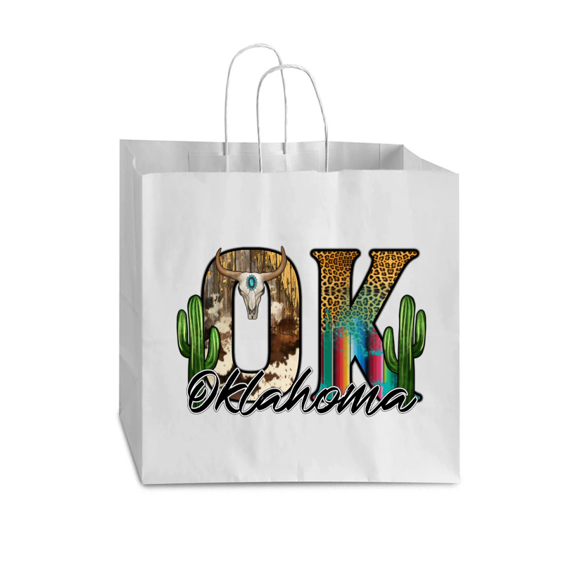 Oklahoma Vogue Paper Bag - 16 X 6 X 12 | Artistshot