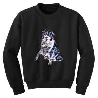 A Playful And Friendly Austra Youth Sweatshirt | Artistshot