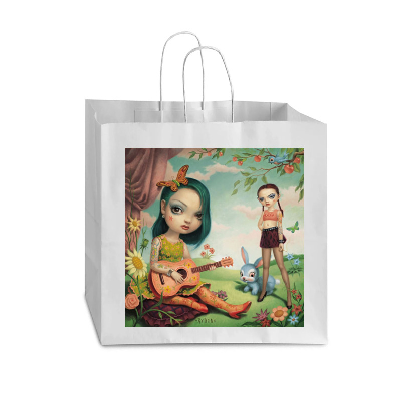 Mark Ryden - Duo Siblings Vogue Paper Bag - 16 X 6 X 12 | Artistshot