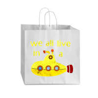 Yellow Submarine, The Yellow Submarine, Yellow, Submarine Vogue Paper Bag - 16 X 6 X 12 | Artistshot