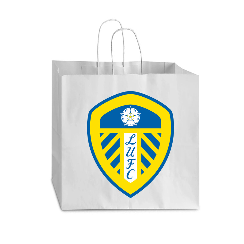 Fc #leeds United Vogue Paper Bag - 16 X 6 X 12 | Artistshot