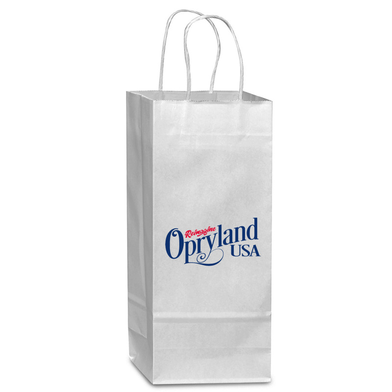 Opryland Usa Wine Paper Bag - 5 1/2 X 3 1/4 X 13 | Artistshot