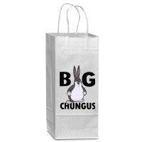 Big Chungus Wine Paper Bag - 5 1/2 X 3 1/4 X 13 | Artistshot