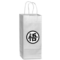 Goku Symbol Wine Paper Bag - 5 1/2 X 3 1/4 X 13 | Artistshot