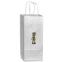 Groot Wine Paper Bag - 5 1/2 X 3 1/4 X 13 | Artistshot