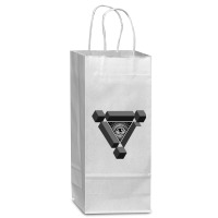 3d Freemasonry Illuminati Eye Of Providence Wine Paper Bag - 5 1/2 X 3 1/4 X 13 | Artistshot