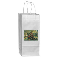 Live Throwing Copper Wine Paper Bag - 5 1/2 X 3 1/4 X 13 | Artistshot