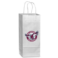 The-manly-warringah-sea-eagles-pen Wine Paper Bag - 5 1/2 X 3 1/4 X 13 | Artistshot