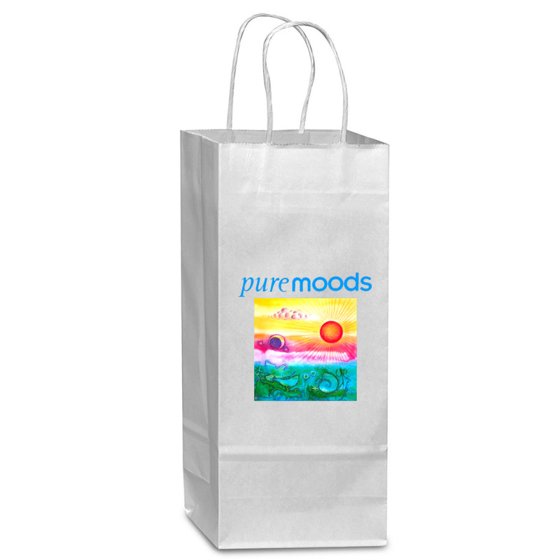 Pure Moods (pure 90's Nostalgia Moods) Wine Paper Bag - 5 1/2 X 3 1/4 X 13 | Artistshot